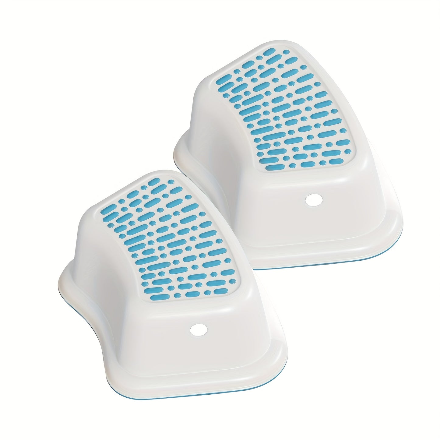 Portable Step Stool With Contoured Design