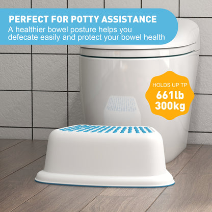 Portable Step Stool With Contoured Design